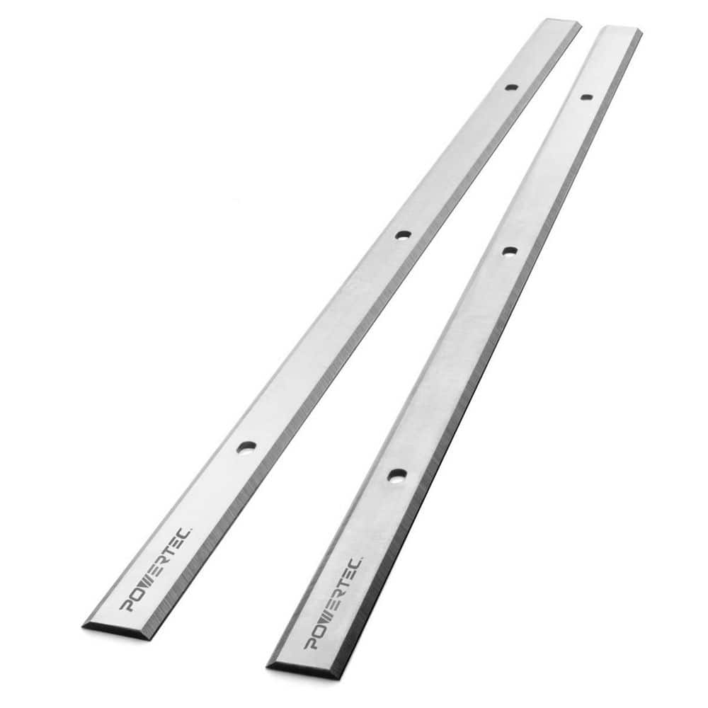POWERTEC 12-1/2 in. High Speed Steel Planer Blades Replacement for Craftsman 21758/Delta TP305/Porter Cable PC305TP (4-Pack) (3)
