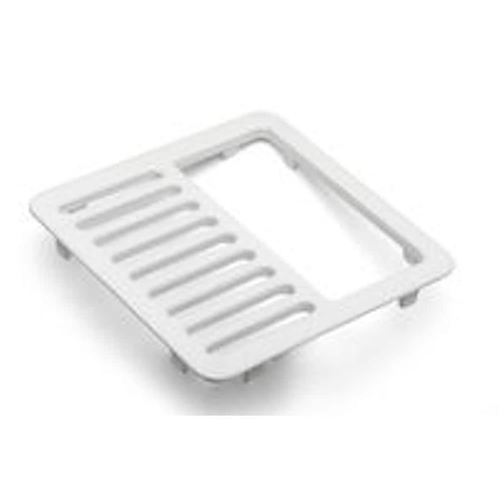 Zurn 9.4 in. Half Floor Drain Grate for 8-7/8 in. Sinks (3)