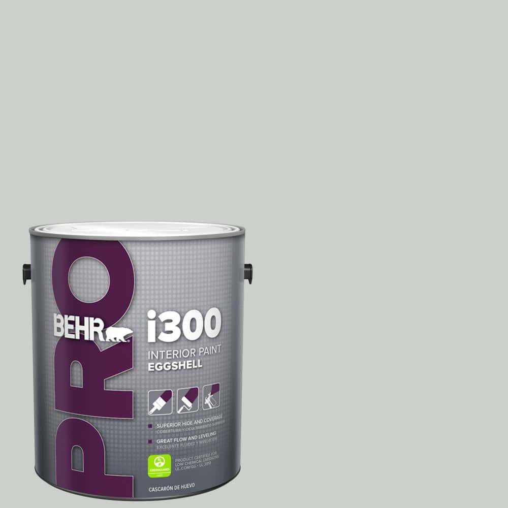 BEHR PRO 1 gal. #N460-2 Planetary Silver Eggshell Interior Paint