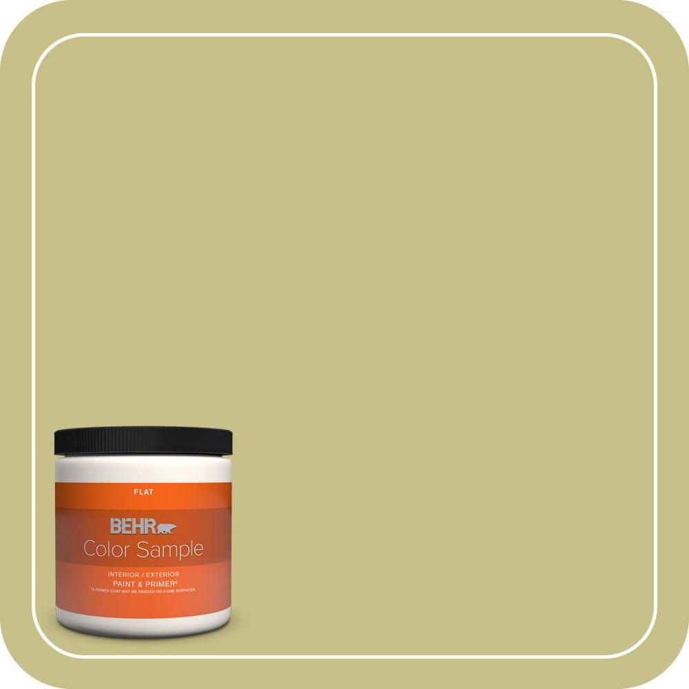 BEHR PREMIUM PLUS #PPU9-11 Wheat Grass Enamel Low Odor & Primer (1)