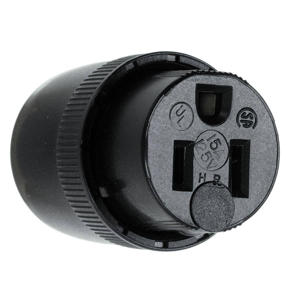 Legrand Pass & Seymour Dead Front 15 Amp 125-Volt NEMA 5-15R Straight Blade Connector (1)