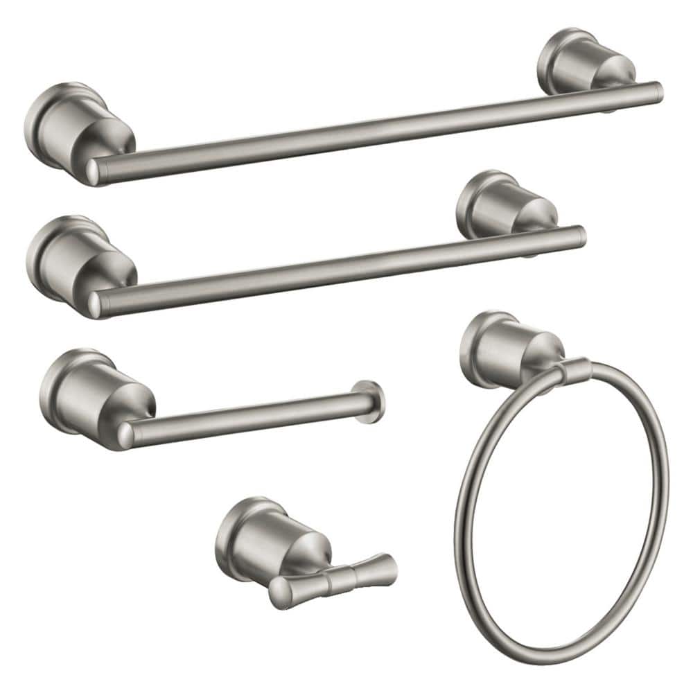 Kingston Brass Mathsson 5-Piece Bath Hardware Set with Mounting Hardware