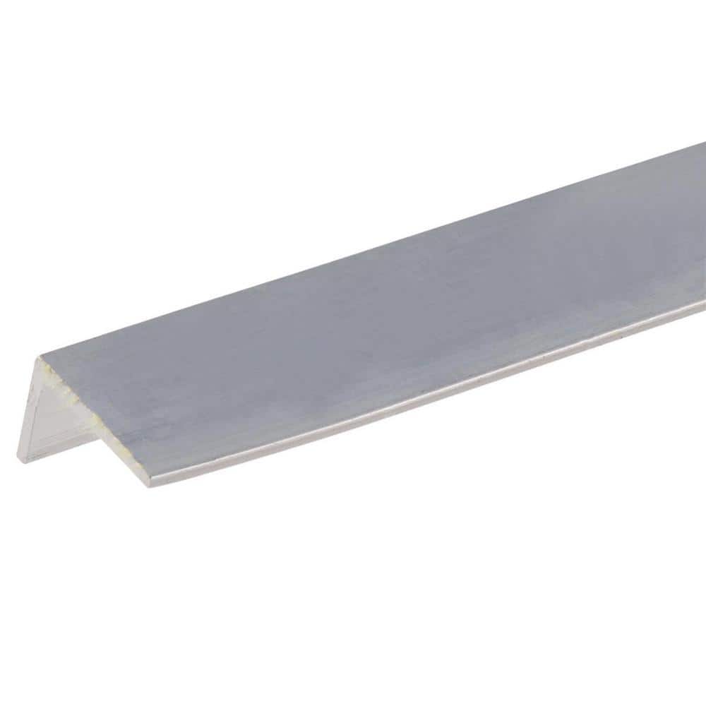 Everbilt 1/2 in. x 3/4 in x 4 ft. - 1/16 in. Thick Offset Aluminum Angle (3)