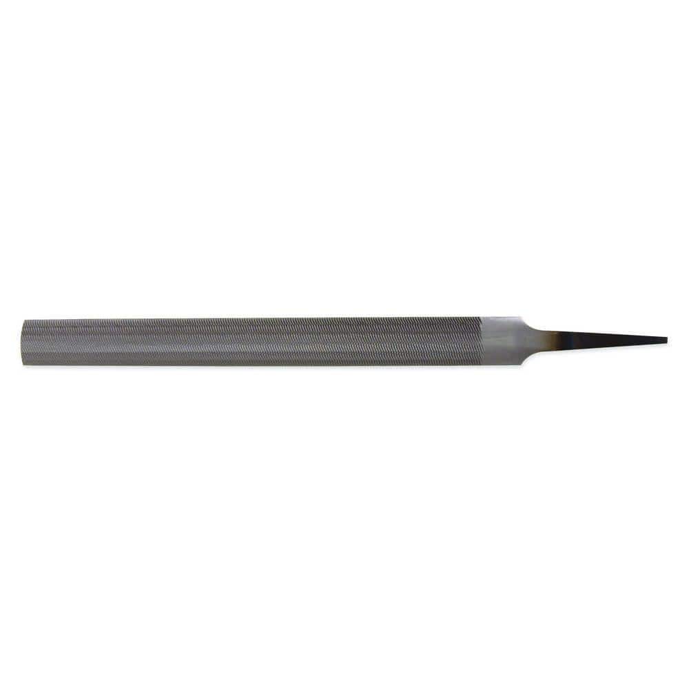 Crescent Nicholson 8 in. Double Cut Bastard Half Round File (2)