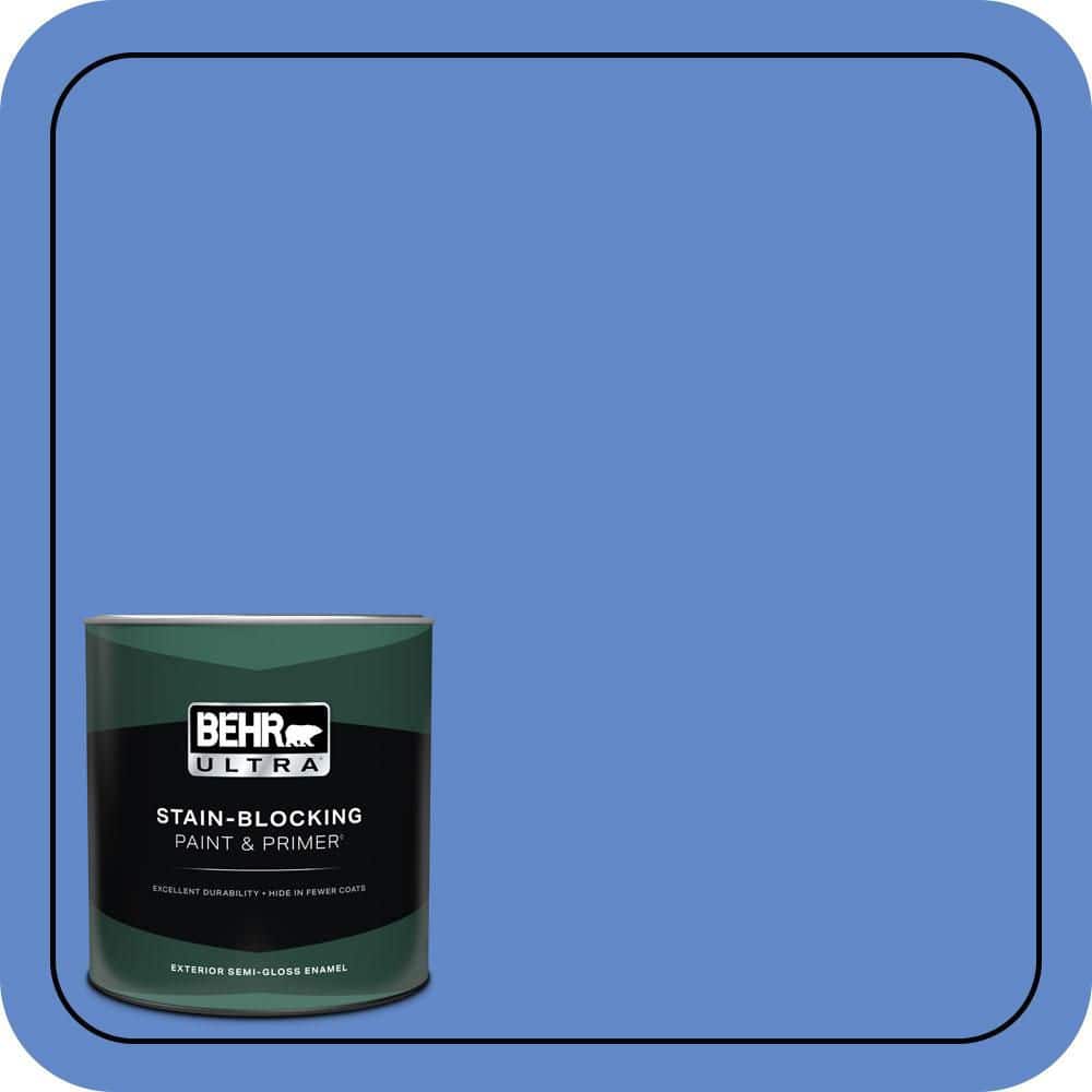 BEHR ULTRA 1 qt. #P530-5 Integrity Semi-Gloss Enamel Exterior Paint & Primer