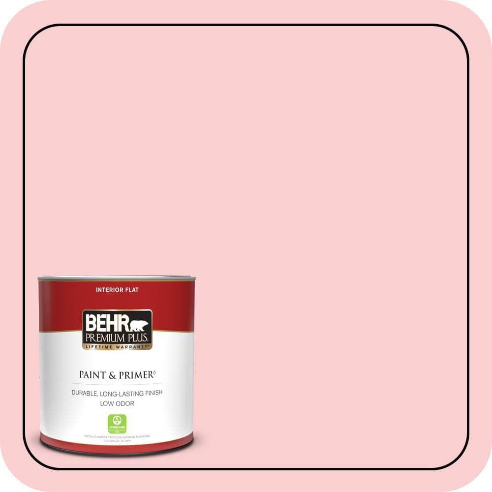 BEHR PREMIUM PLUS #130A-2 Fading Rose Enamel Interior/Exterior Paint & Primer Color Sample (1)