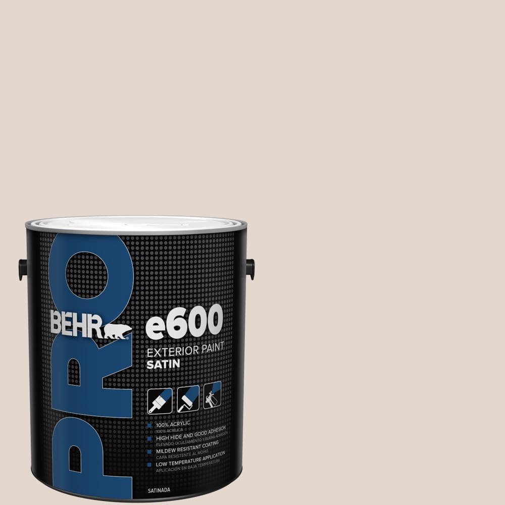 BEHR PRO 1 gal. #770A-2 Kangaroo Tan Satin Exterior Paint (1)