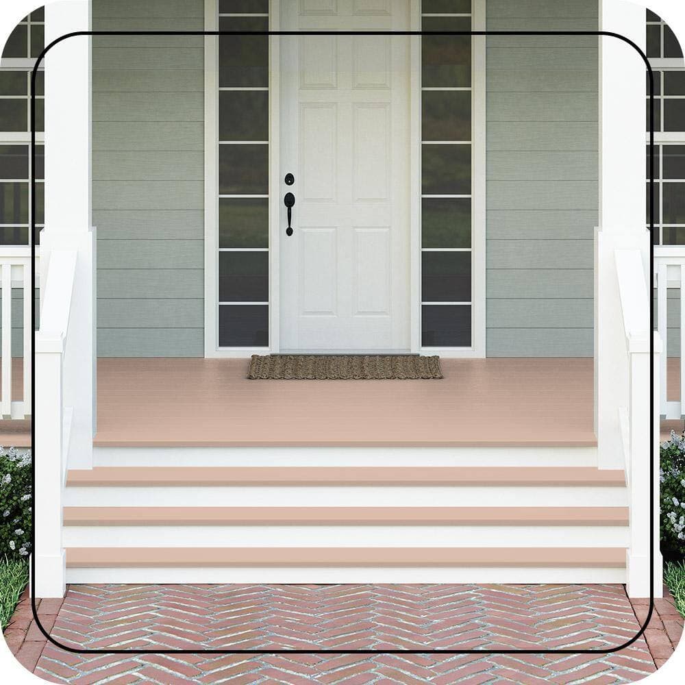 BEHR PREMIUM #S200-2 Textured Low-Lustre Enamel Interior/Exterior Porch and Patio Anti-Slip Floor Paint (2)