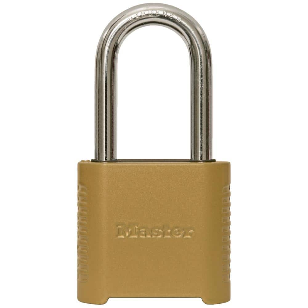 Master Lock Outdoor Combination Lock, 2 in. Shackle, Resettable (1)