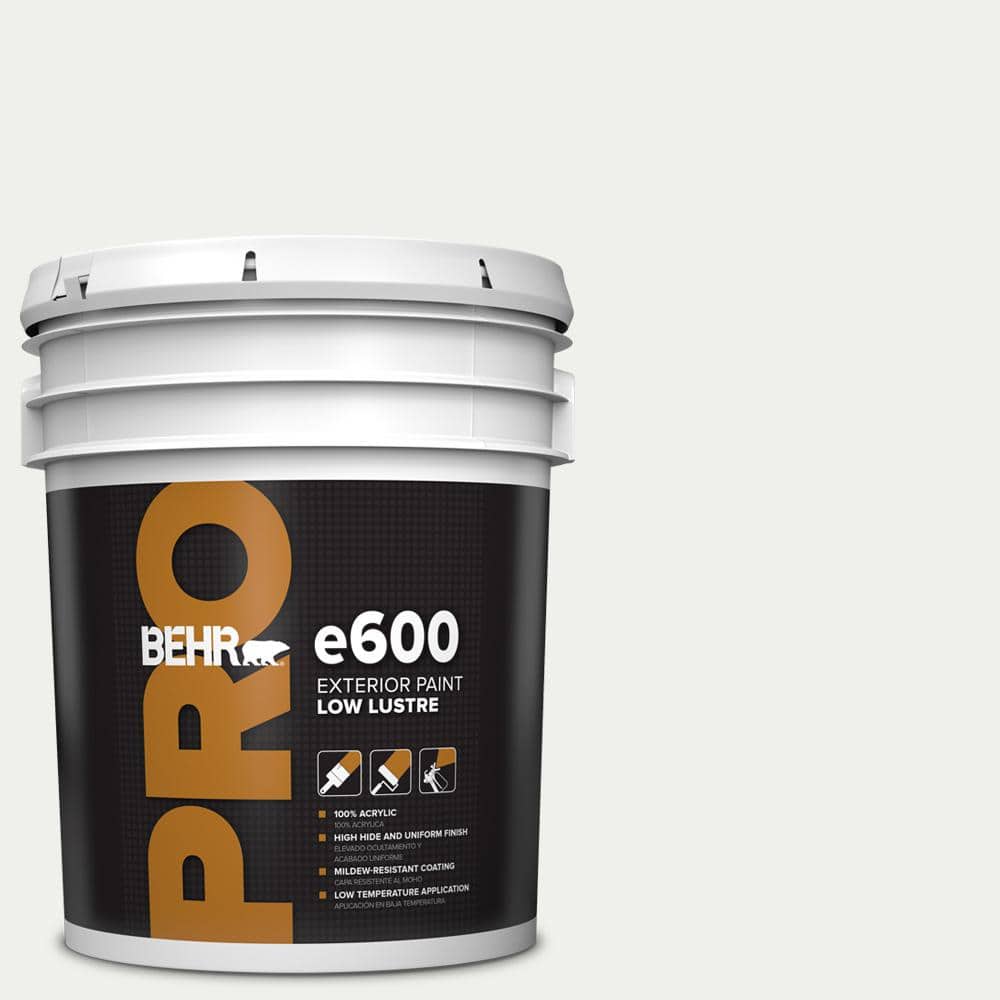 BEHR PRO 5 gal. #57 Frost Low Luster Exterior Paint
