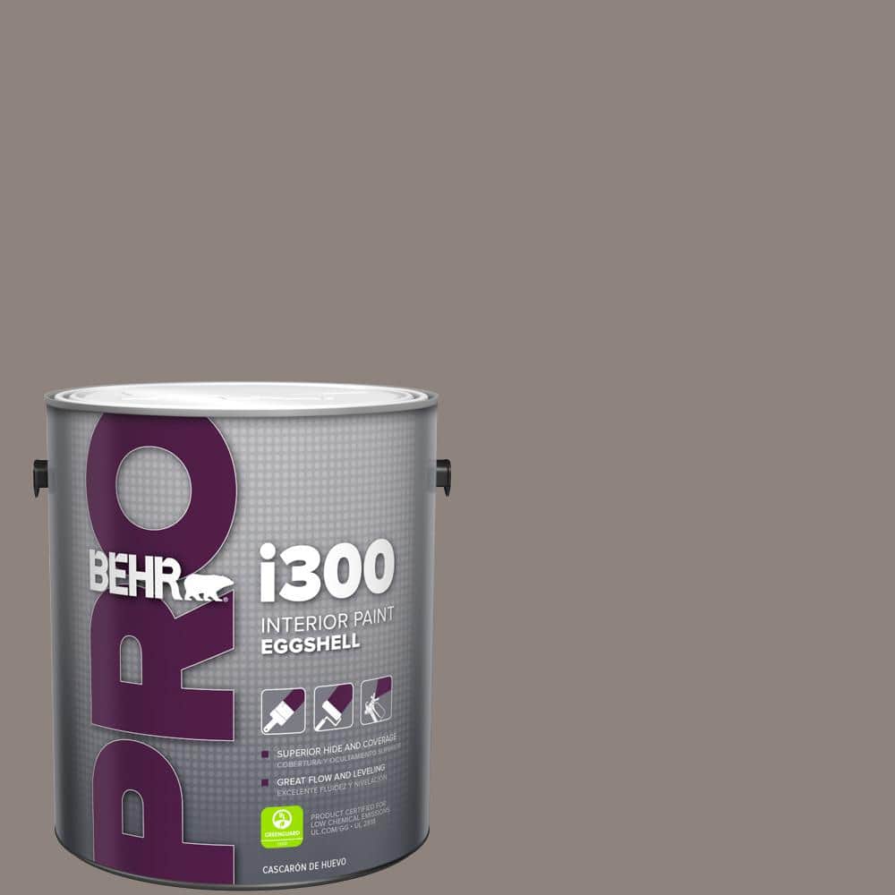 BEHR PRO 1 gal. #HDC-CL-22G Roanoke Taupe Eggshell Interior Paint