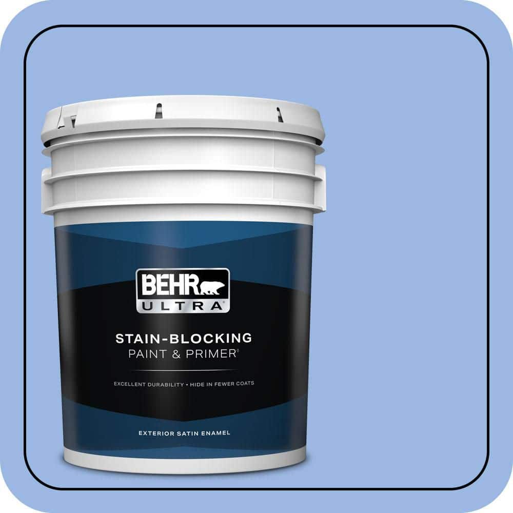 BEHR ULTRA 5 gal. #P530-3 Honest Satin Enamel Exterior Paint & Primer