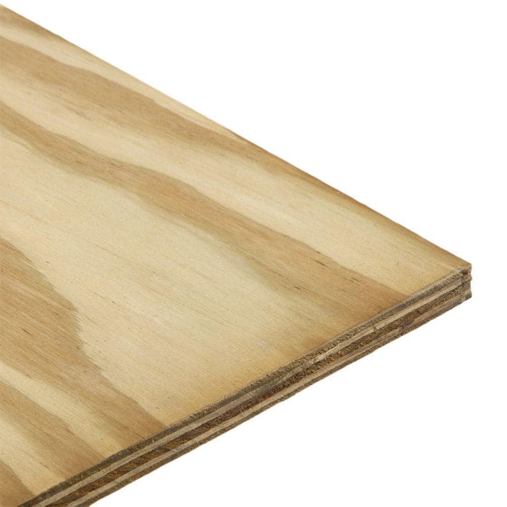 Unbranded 3/4 in. x 4 ft. x 8 ft. CC Pressure-Treated Pine Plywood