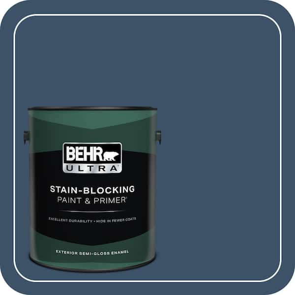 BEHR PREMIUM PLUS Home Decorators Collection #HDC-SM14-7 Midnight Mosaic Flat Low Odor & Primer (3)