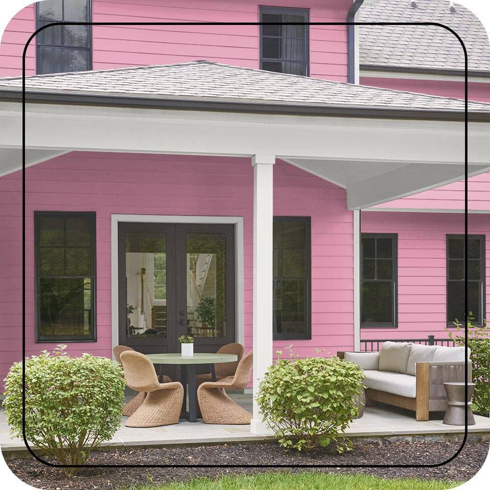 BEHR #P130-4 It's a Girl Color House and Fence Exterior Wood Stain (4)