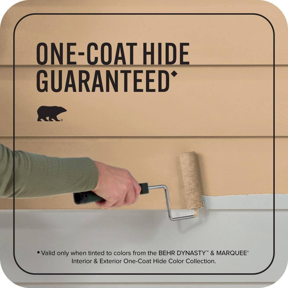 BEHR MARQUEE 5 gal. #S270-4 Praline Flat Exterior Paint & Primer (3)