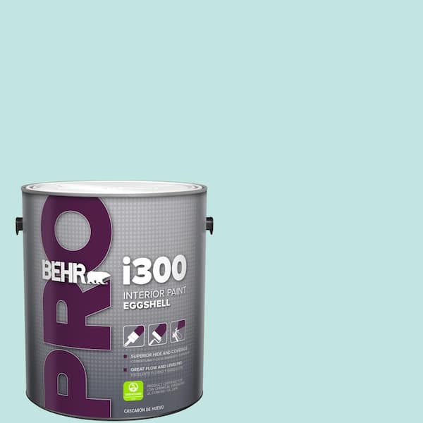 BEHR PRO 1 gal. #510C-2 Windwood Spring Eggshell Interior Paint (2)