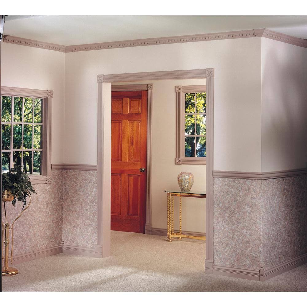 HOUSE OF FARA 1-1/4 in. D x 1-1/4 in. W x 6 in. L Unfinished Maple Wood OS Base Corner Block (3)