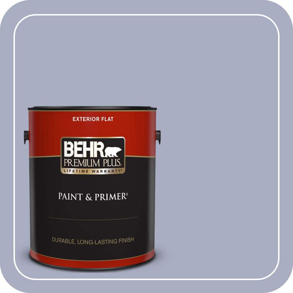 BEHR PREMIUM PLUS 1 gal. #MQ5-13 Upscale Flat Exterior Paint & Primer