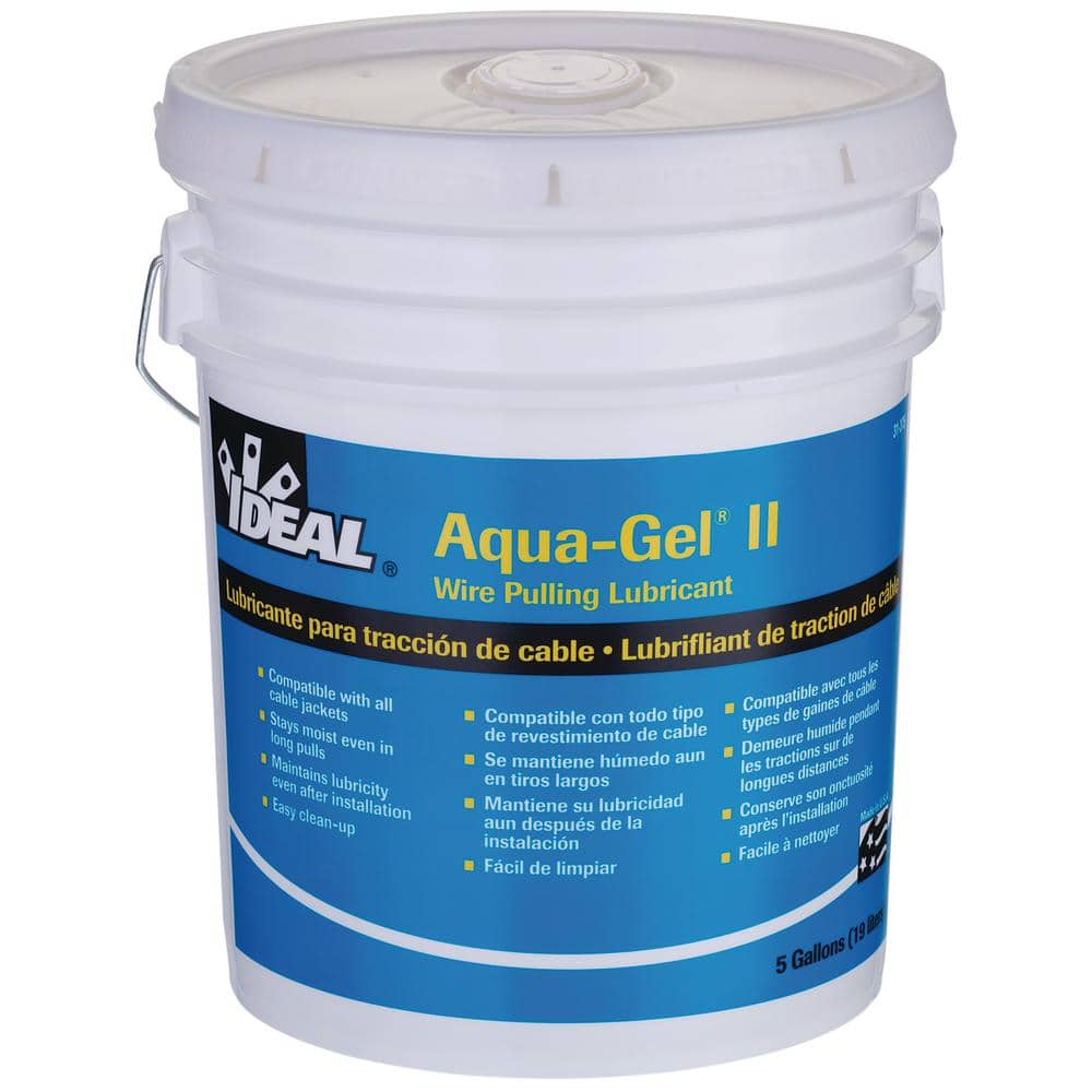 IDEAL Aqua-Gel II Wire Pulling Lubricant, 5-Gallon Bucket