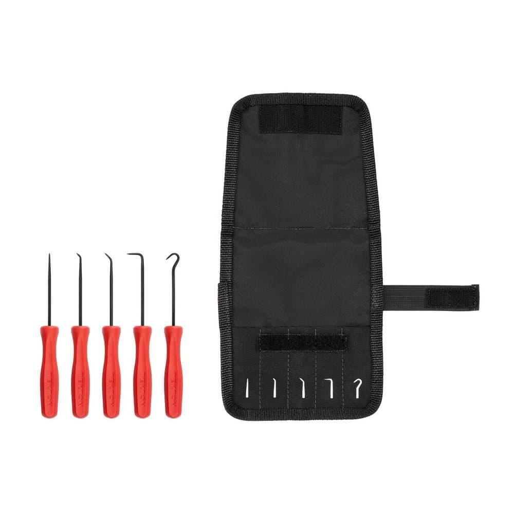 TEKTON Pointed Pick and Hook Set with Pouch (5-Piece) (2)