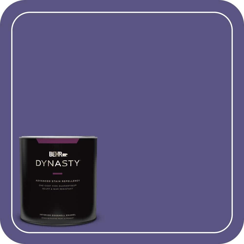 BEHR DYNASTY 1 qt. #PPU16-01 Aurora Splendor Eggshell Enamel Interior Stain-Blocking Paint & Primer