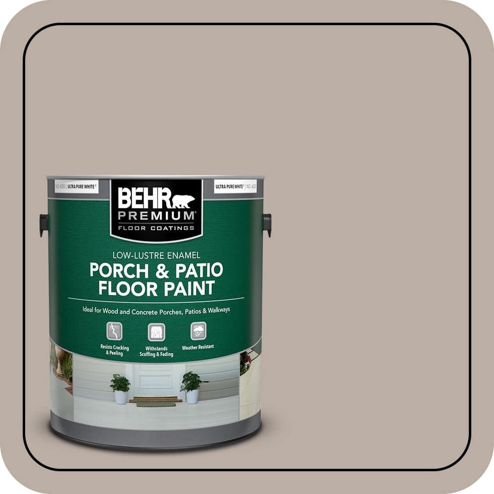 BEHR PREMIUM #N200-3 Textured Low-Lustre Enamel Interior/Exterior Porch and Patio Anti-Slip Floor Paint (1)