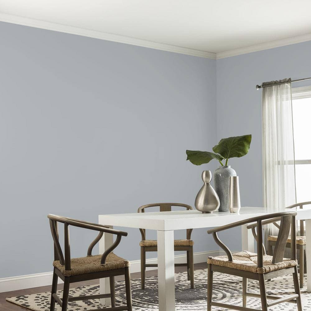 Glidden Diamond 1 gal. PPG1011-3 Stargazer Eggshell Interior Paint with Primer (4)