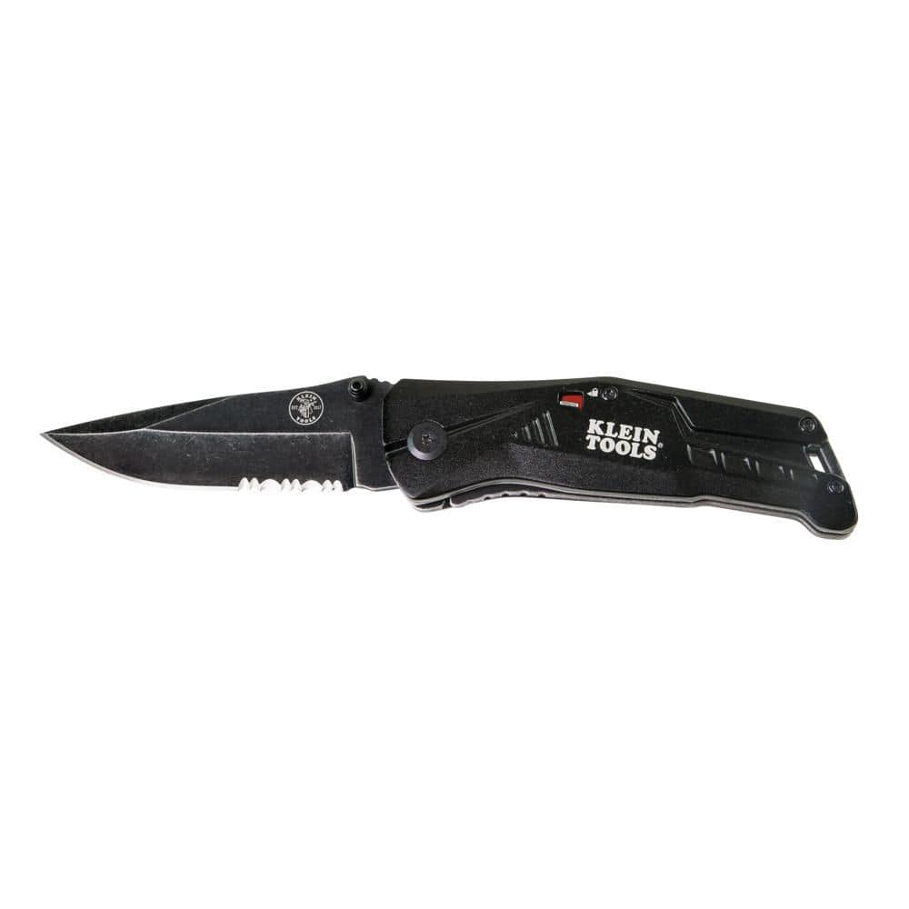 Klein Tools Spring Assisted Open Pocket Knife (1)