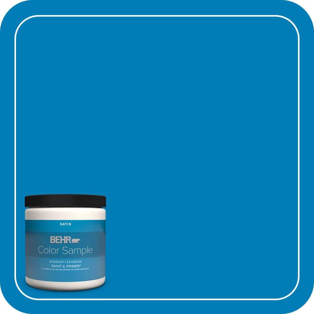 BEHR PREMIUM PLUS #S-G-550 Artesian Water Enamel Low Odor & Primer (1)