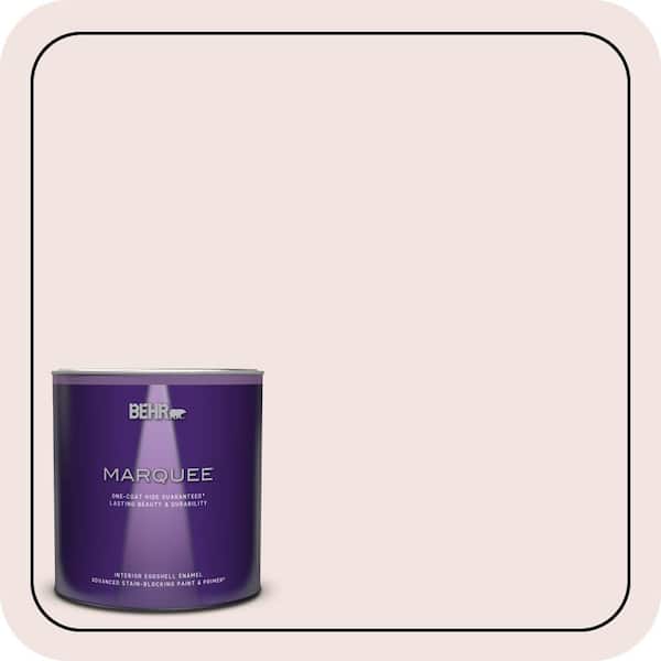 BEHR PREMIUM PLUS #PPL-43 Primrose Bouquet Enamel Interior/Exterior Paint & Primer Color Sample (4)