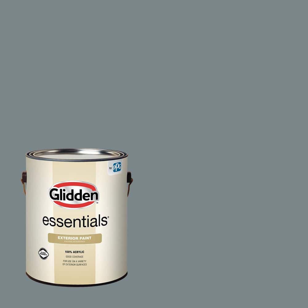 Glidden Essentials 1 gal. PPG1036-5 Rough Ride Semi-Gloss Exterior Paint
