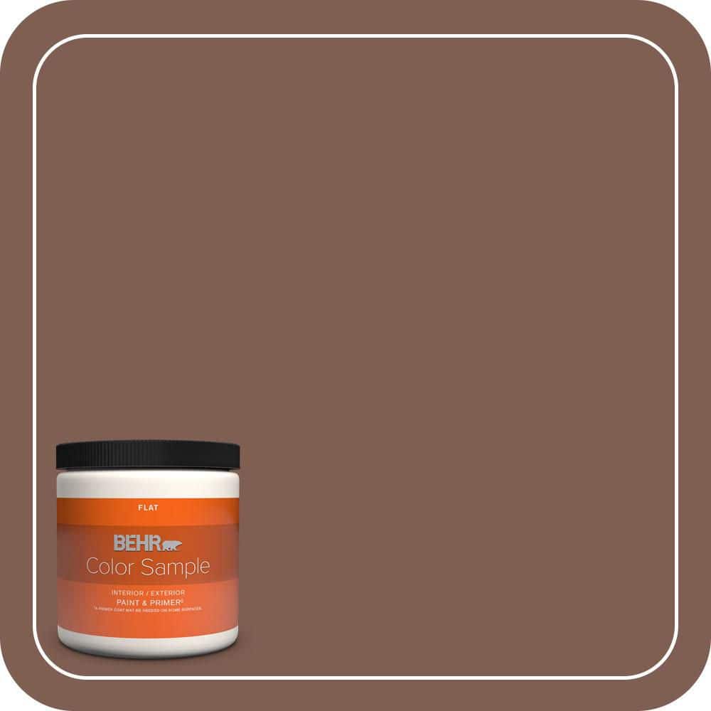 BEHR PREMIUM PLUS #N160-6 Spanish Chestnut Enamel Low Odor & Primer (1)