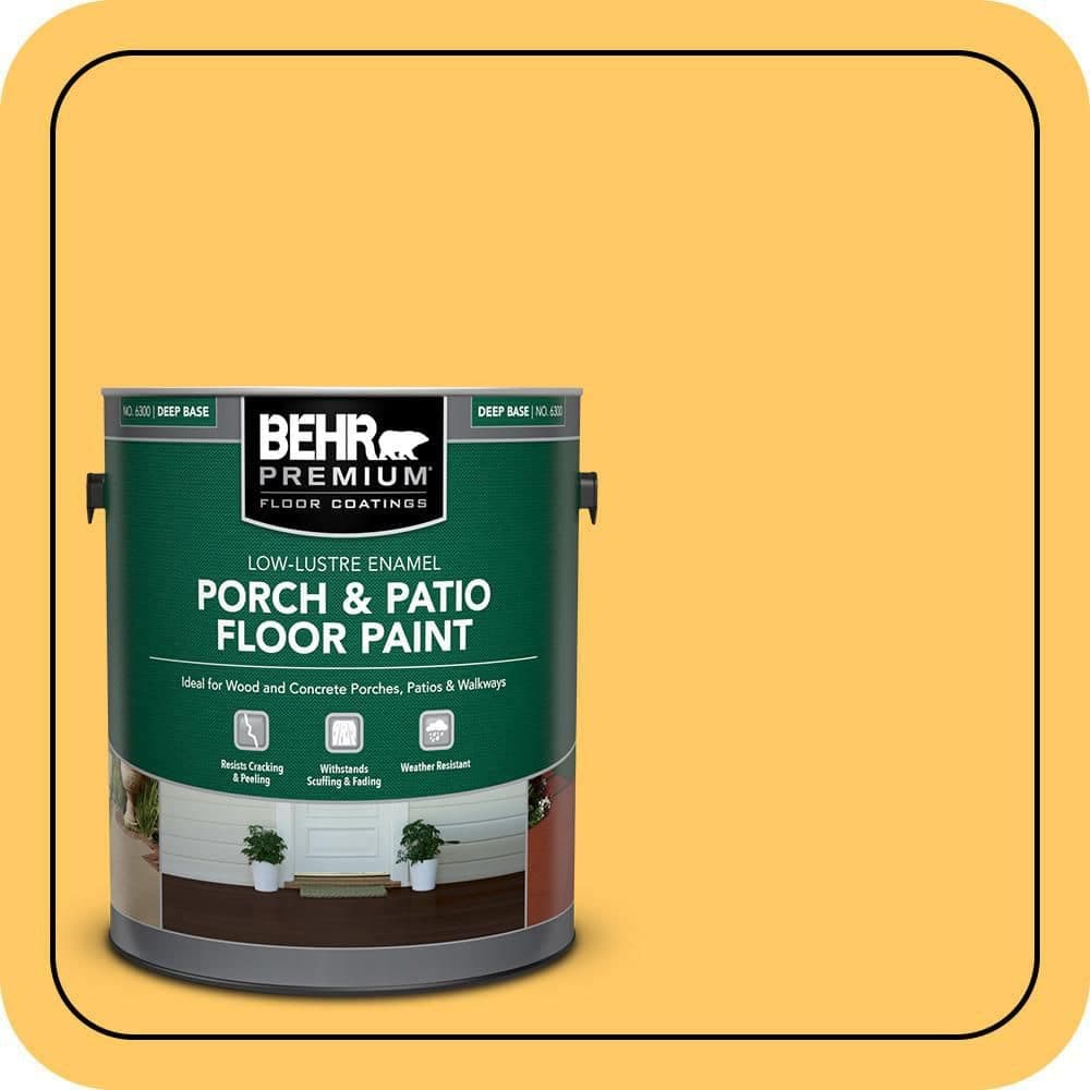 BEHR PREMIUM #P270-5 Low-Lustre Enamel Interior/Exterior Porch and Patio Floor Paint (1)