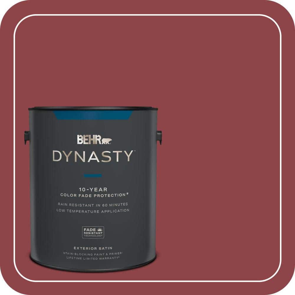 BEHR DYNASTY 1 gal. #MQ1-09 Haute Couture Satin Enamel Exterior Stain-Blocking Paint & Primer