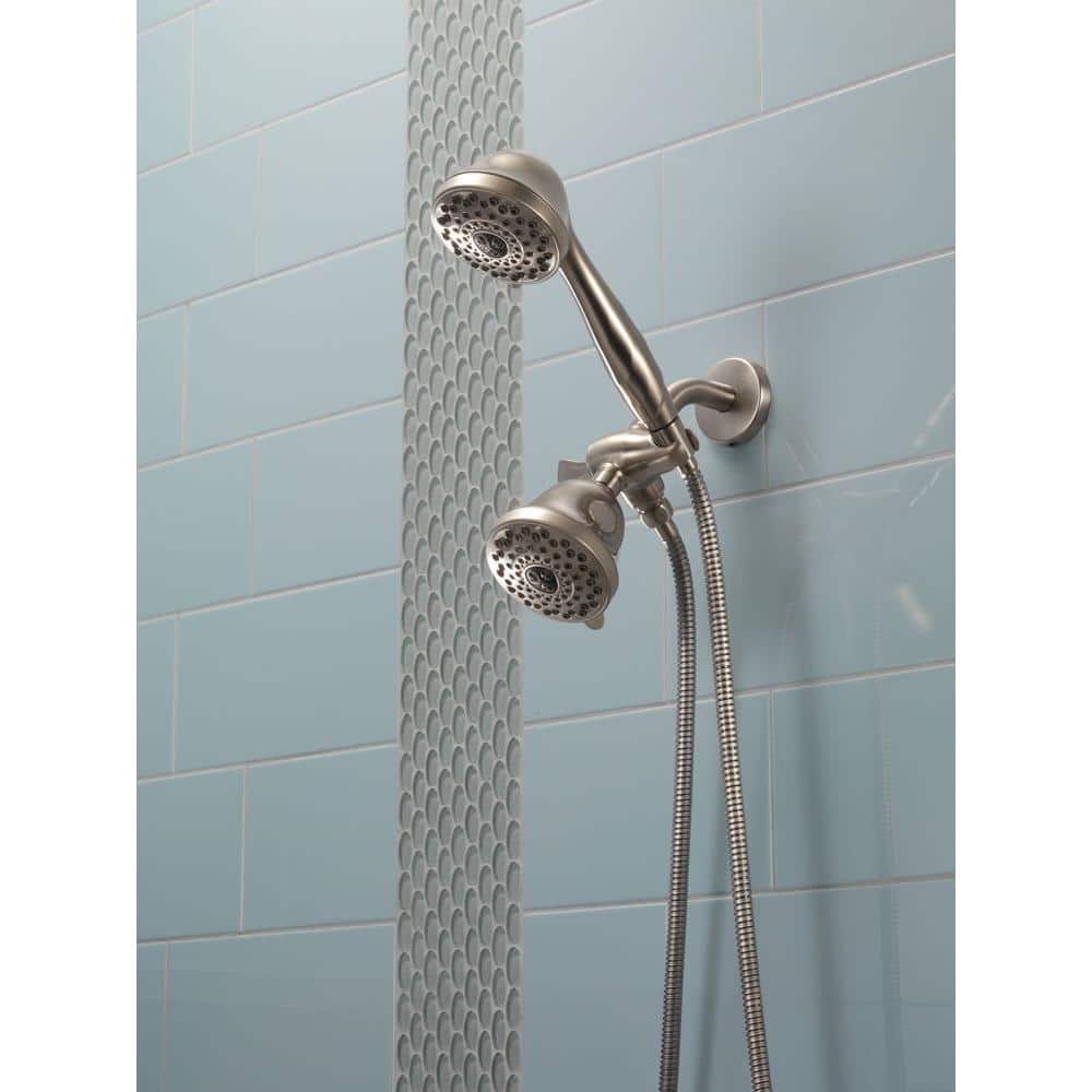 Delta 3-Way Shower Arm Diverter with Hand Shower Mount in Stainless (2)