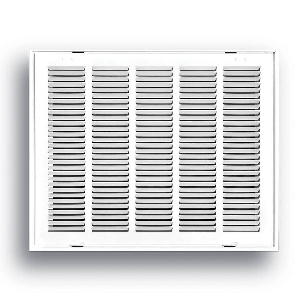 Everbilt 24 in. x 24 in. White Return Air Filter Grille