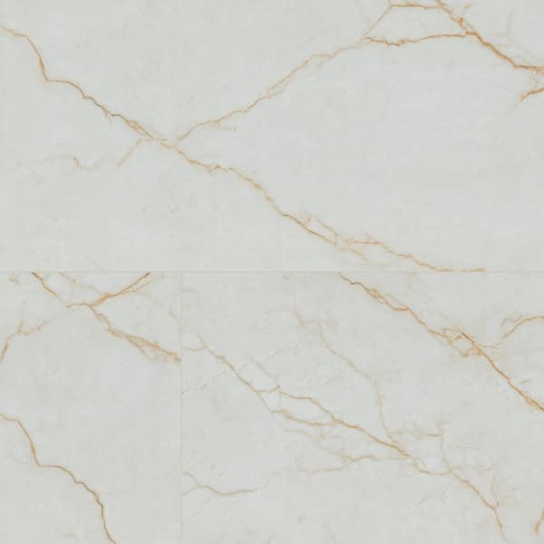 MSI Amari Gold 24 in. x 48 in. Polished Porcelain Marble Look Floor and Wall Tile (24 sq. ft. /Case)