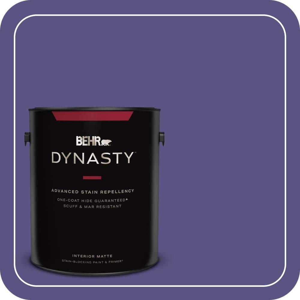 BEHR DYNASTY 1 gal. #PPU16-01 Aurora Splendor Matte Interior Stain-Blocking Paint & Primer