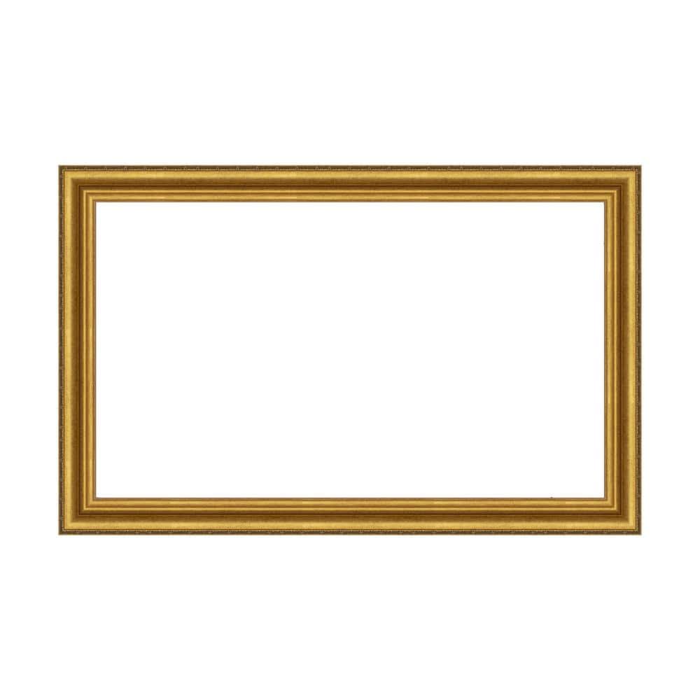 Amanti Art Mirror Makeover Parlor Gold 49.25 in. W x 31.25 in. H Bathroom Mirror Frame Border Kit-Fits a 48 x 30 mirror (1)