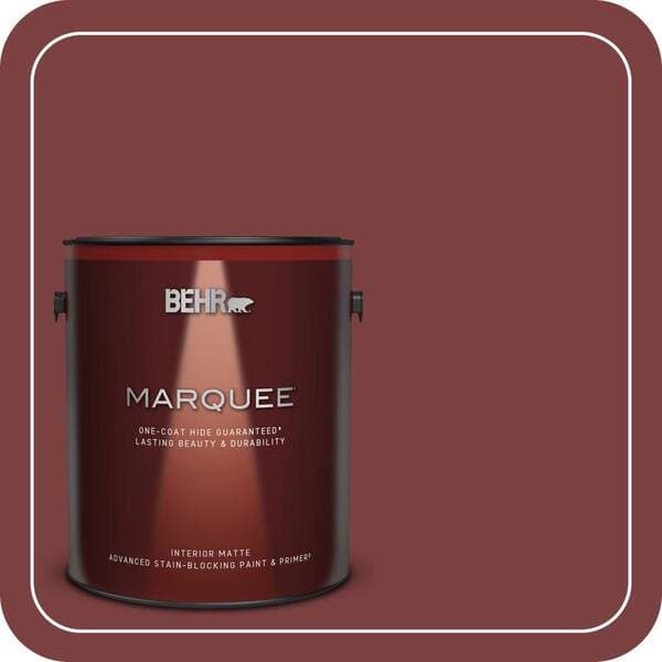 BEHR PREMIUM PLUS #HDC-CL-11 January Garnet Enamel Low Odor & Primer (3)