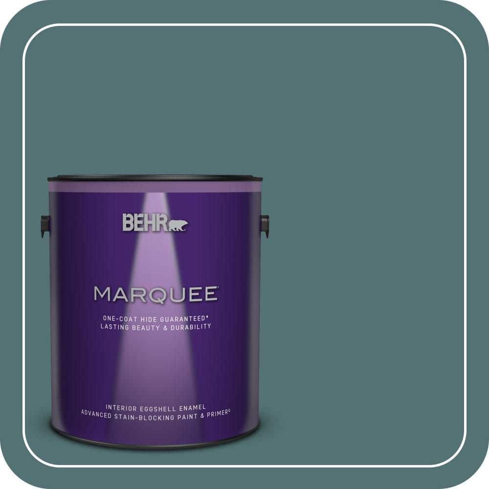 BEHR MARQUEE 1 gal. #PPU13-02 Juniper Berries One-Coat Hide Eggshell Enamel Interior Paint & Primer (1)