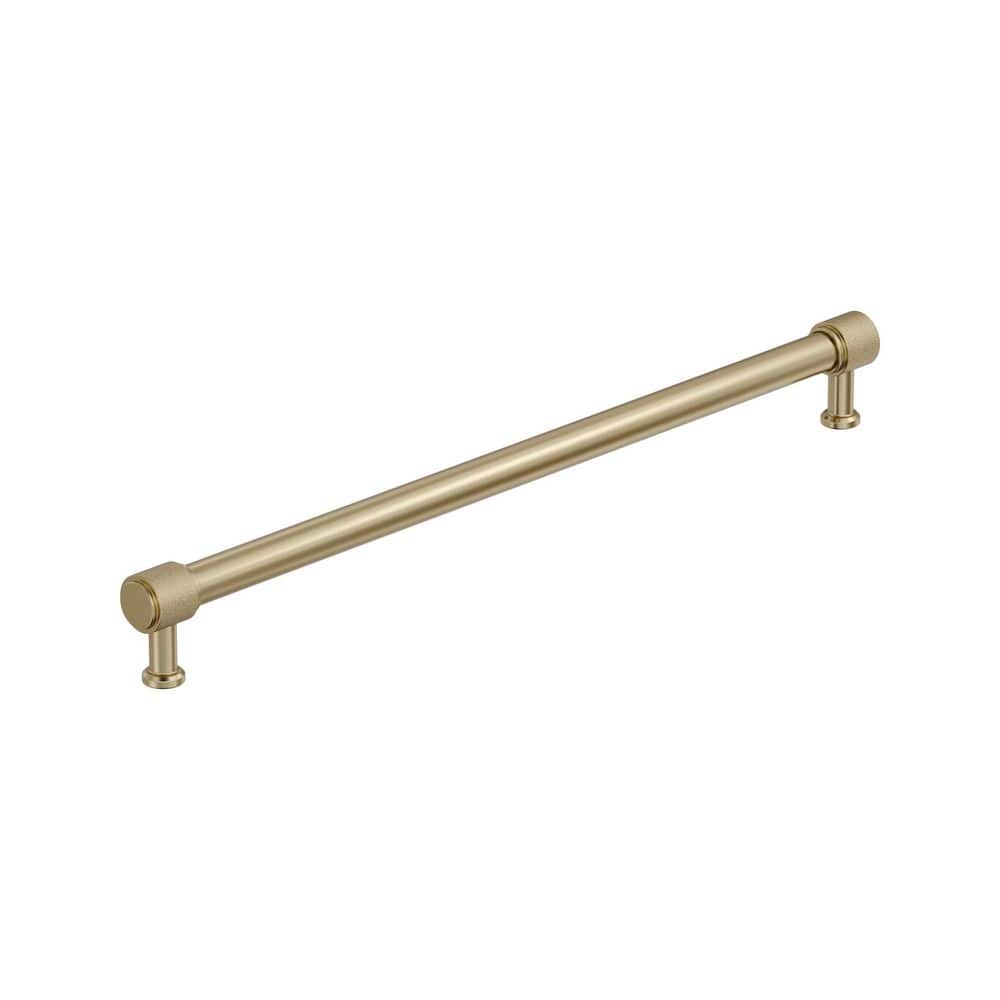Amerock Faraday 18 in. (457mm) Center-to-Center Golden Champagne Classic Appliance Pull