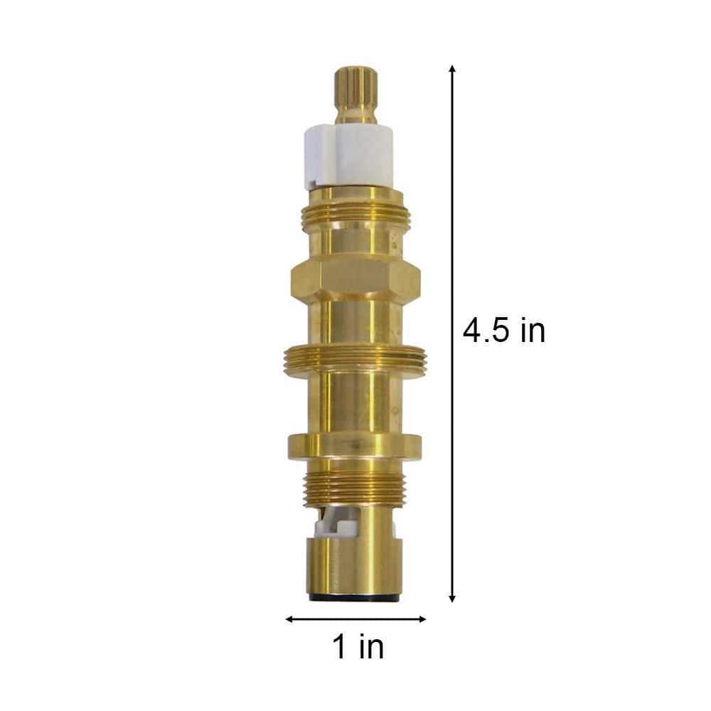 Everbilt 4 9/16 in. 12 pt Broach Ceramic Disk Cartridge for Pfister Replaces 910-030 (4)