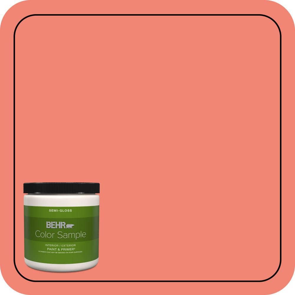BEHR PREMIUM PLUS #T16-07 Coralette Enamel Low Odor & Primer (1)
