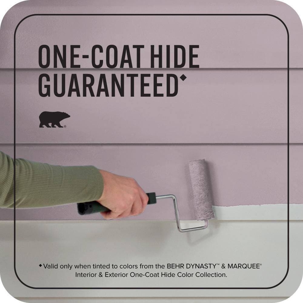 BEHR MARQUEE 1 gal. #PMD-34 Wild Lilac Flat Exterior Paint & Primer (3)