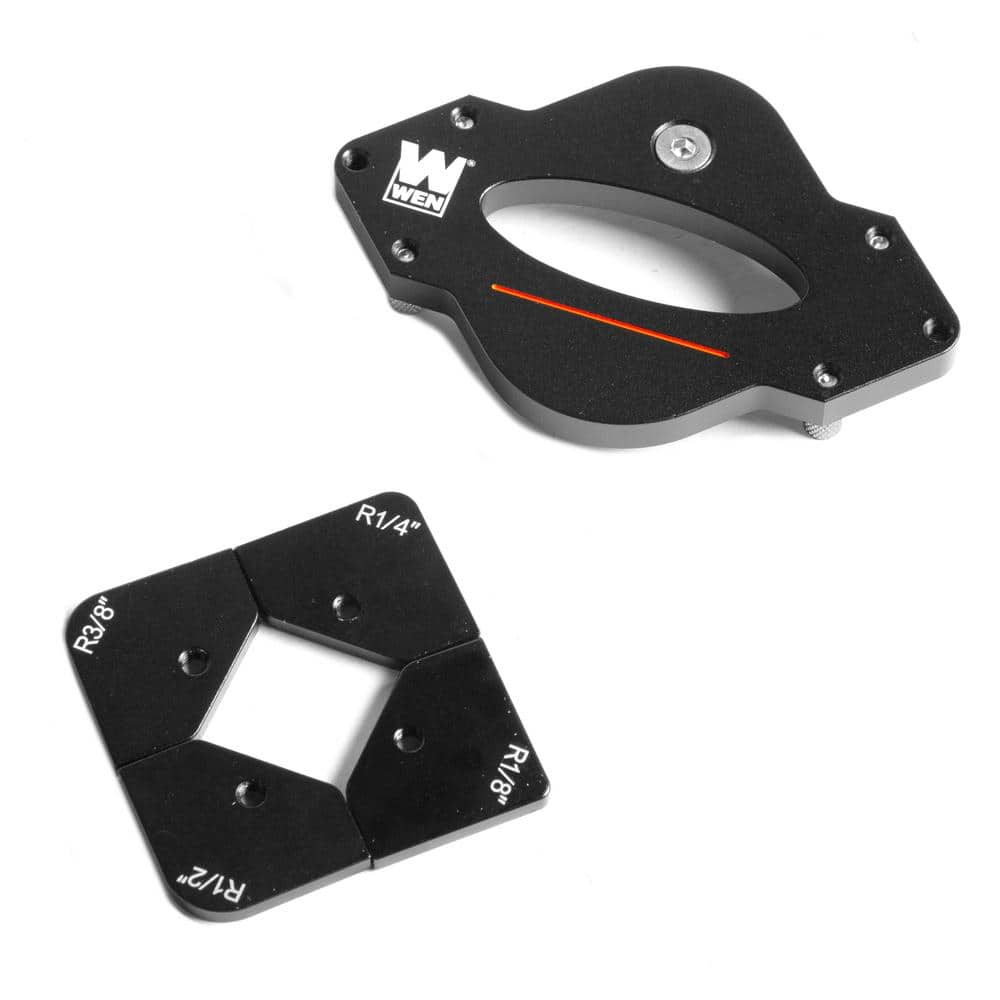 WEN 7-Piece Corner Radius Jig and Template Set for Routers (3)