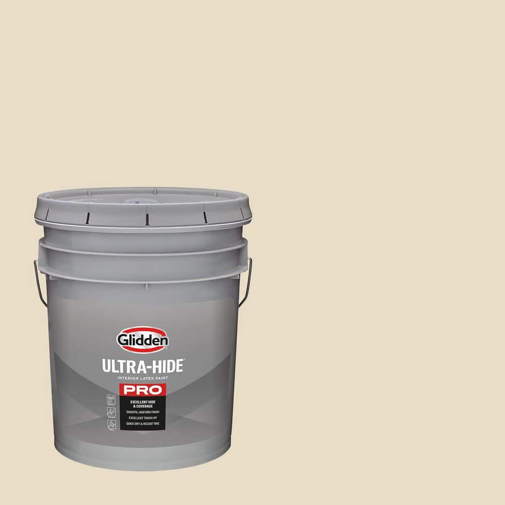 Glidden Ultra-Hide 1 gal. PPG1098-2 Heavy Cream Eggshell Interior Paint