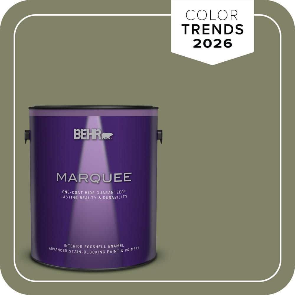 BEHR MARQUEE 1 gal. #S380-6 Ecological One-Coat Hide Eggshell Enamel Interior Paint & Primer (1)