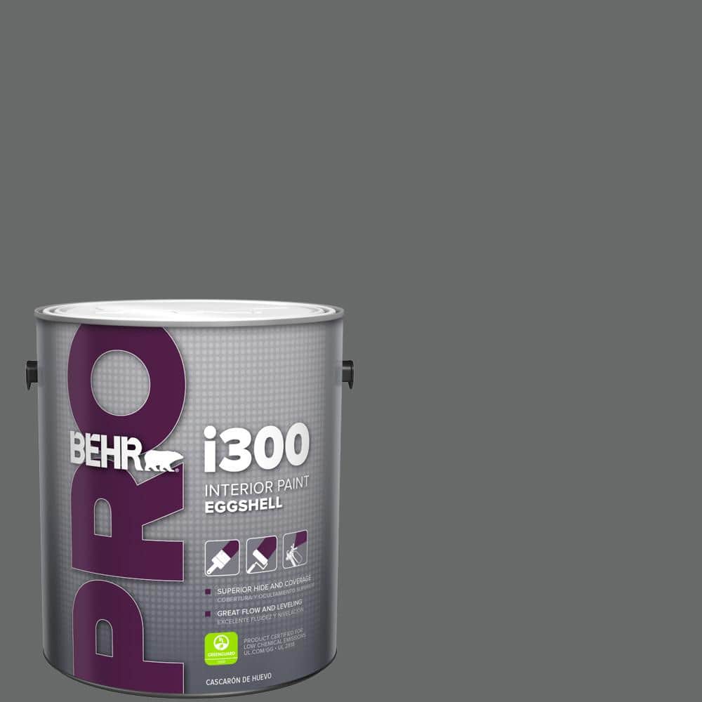 BEHR PRO 1 gal. #BXC-63 Molten Lead Eggshell Interior Paint